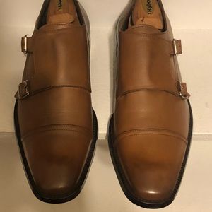 To Boot New York Double Monk strap in Walnut